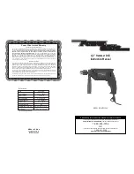 Power Glide 60101246 Instruction Manual preview