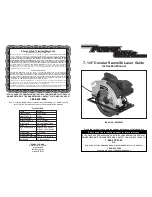 Preview for 1 page of Power Glide 60109407 Instruction Manual