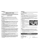 Preview for 2 page of Power Glide 60109407 Instruction Manual