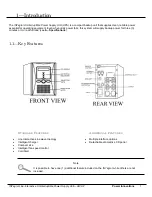 Предварительный просмотр 5 страницы Power Innovations INTegral 203T User Manual