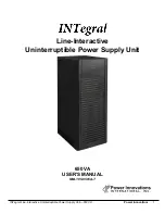 Power Innovations INTegral Line 650 VA User Manual preview