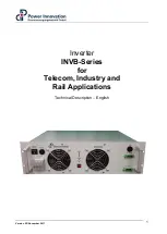 Power Innovations INVB Series Technical Description предпросмотр