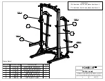 Preview for 10 page of Power Lift Half Rack Assembly Manual