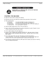 Preview for 6 page of Power Line SKID SERIES Operator'S Manual