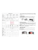 Предварительный просмотр 3 страницы Power Master Technology Inverter 600W-12 User Manual