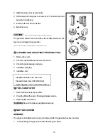 Preview for 17 page of Power Master PM-2500 Operator'S Manual