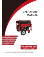 Power Master SR156F Operator'S Manual предпросмотр