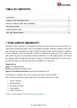 Preview for 2 page of Power Max TDM-97 User Manual