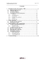 Preview for 5 page of Power One AURORA PVI-2500-WIND-INTERFACE Installation And Operator'S Manual