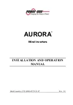 Preview for 1 page of Power One AURORA PVI-6000-OUT-US-W Installation And Operation Manual