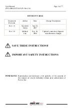 Preview for 2 page of Power One AURORA PVI-6000-OUT-US-W Installation And Operation Manual