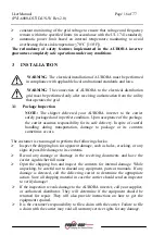 Preview for 16 page of Power One AURORA PVI-6000-OUT-US-W Installation And Operation Manual