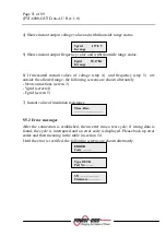 Preview for 51 page of Power One AURORA PVI-6000-OUTD-AU Series Installation And Operator'S Manual