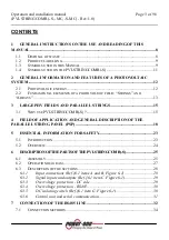 Preview for 3 page of Power One AURORA PVI-STRINGCOMB Installation And Instruction Manual