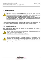 Предварительный просмотр 36 страницы Power One AURORA PVI-STRINGCOMB Installation And Instruction Manual