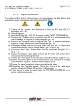 Preview for 59 page of Power One AURORA PVI-STRINGCOMB Installation And Instruction Manual