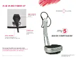 Power Plate MY5 Quick Start Manual preview