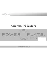 Preview for 2 page of Power Plate pro6 Assembly Instructions Manual