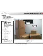 Preview for 3 page of Power Plate pro6 Assembly Instructions Manual