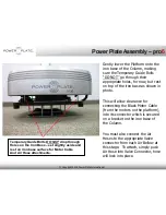 Preview for 8 page of Power Plate pro6 Assembly Instructions Manual