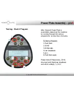 Preview for 18 page of Power Plate pro6 Assembly Instructions Manual