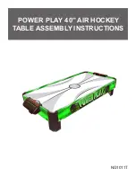 Предварительный просмотр 1 страницы Power Play NG1011T Assembly Instruction Manual