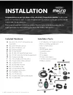 Preview for 4 page of Power-Pole micro anchor Installation And Owner'S Manual