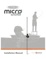 Power-Pole micro anchor Installation Manual preview