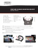 Preview for 1 page of Power-Pole PONTOON M-BRACE Instructions