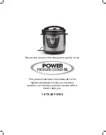 Предварительный просмотр 18 страницы Power Pressure Cooker XL PPC780 Owner'S Manual