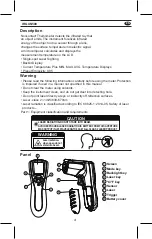 Preview for 2 page of Power Probe IRGUN500 User Manual