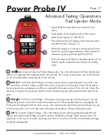 Preview for 19 page of Power Probe IV User Manual