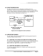 Предварительный просмотр 16 страницы Power Products ALPHA C-20 Operating Manual