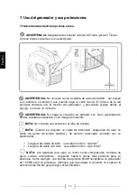 Предварительный просмотр 18 страницы Power Products LIMITED 2000I Instructions For Use Manual