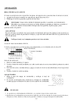 Preview for 62 page of Power smart DB2194PR Instruction Manual