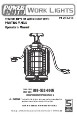 POWER SMITH PTLK516-130 Operator'S Manual preview