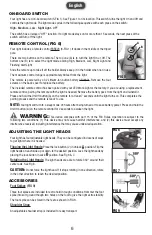 Preview for 6 page of POWER SMITH PVLR8000A Operator'S Manual