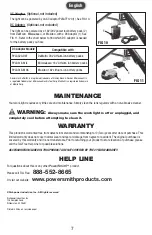 Preview for 7 page of POWER SMITH PVLR8000A Operator'S Manual