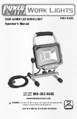 POWER SMITH PWL1124BS Operator'S Manual preview