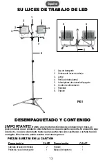 Preview for 13 page of POWER SMITH PWL2120TS Operator'S Manual