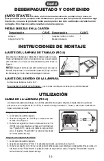 Preview for 15 page of POWER SMITH PWLR1120F Operator'S Manual