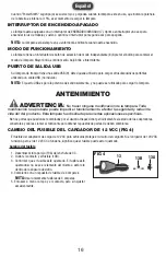 Preview for 16 page of POWER SMITH PWLR1120F Operator'S Manual