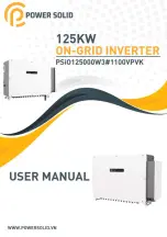 Power Solid 1100VPVK User Manual preview