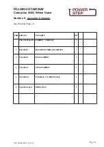 Preview for 15 page of Power Step Caterpillar 854G Manual