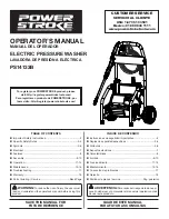 Power Stroke PS14133B Owner'S Manual предпросмотр