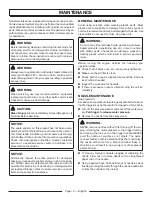 Preview for 18 page of Power Stroke PS80314E Operator'S Manual