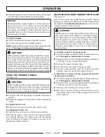 Preview for 15 page of Power Stroke PS803155E Operator'S Manual