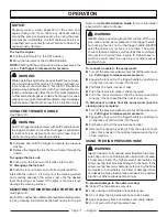 Preview for 15 page of Power Stroke PS80544D Operator'S Manual