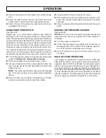 Preview for 17 page of Power Stroke PS80544D Operator'S Manual