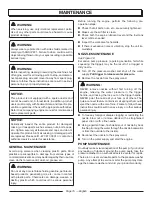 Preview for 19 page of Power Stroke PS80950 Series Operator'S Manual